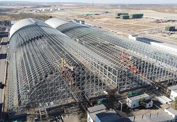 國家電廠封煤工程，F(xiàn)RP采光板項(xiàng)目